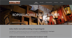 Desktop Screenshot of juliusballer.nl