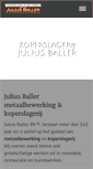 Mobile Screenshot of juliusballer.nl