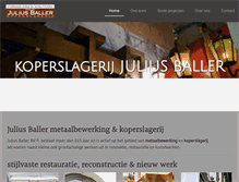 Tablet Screenshot of juliusballer.nl